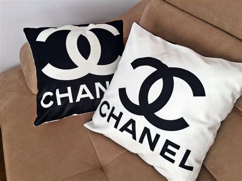 chanel inspired throw pillows|chanel pillows for couch.